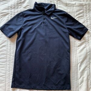 Brand New Nike Kids Navy Blue Polo Shirt